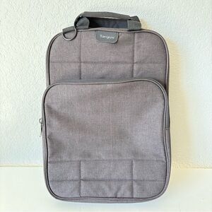 Targus Laptop Chromebook Protective Padding Case Gray 14” Vertical Slipcase
